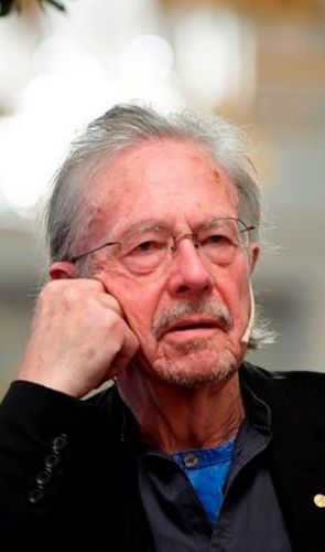 Peter Handke by Anders Wiklund TT via AP