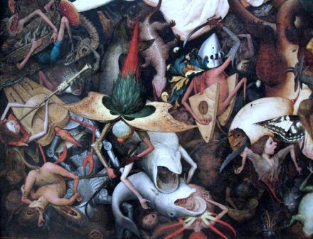 Pieter Bruegel: Fall of rebel Angels