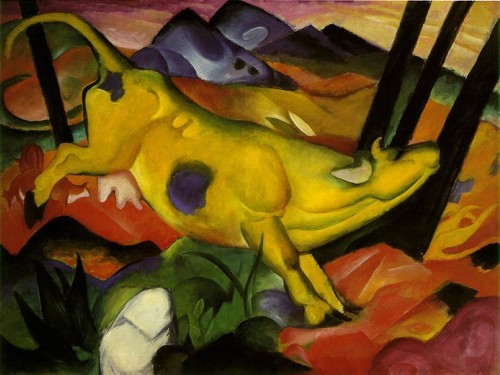 Franz Marc: Żółta krowa