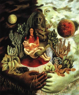 Frida Kahlo: El Abrazo de Amor de el Universo